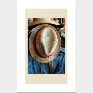 Hat and blouse Posters and Art